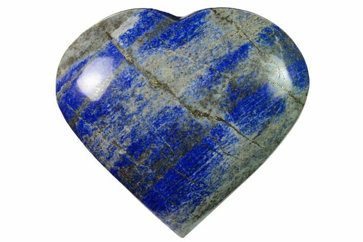 Polished Lapis Lazuli Heart - Pakistan #170933